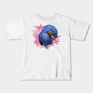 Hyacinth macaw Kids T-Shirt